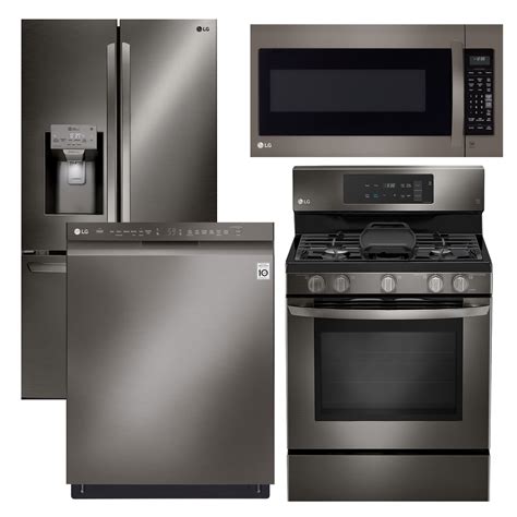 kitchen test package is present|4 piece kitchen appliance packages.